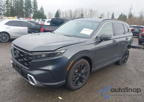 2025 Honda Cr-V Hybrid Sport Touring из США, поврежденный, VIN 7FARS6H93SE060483